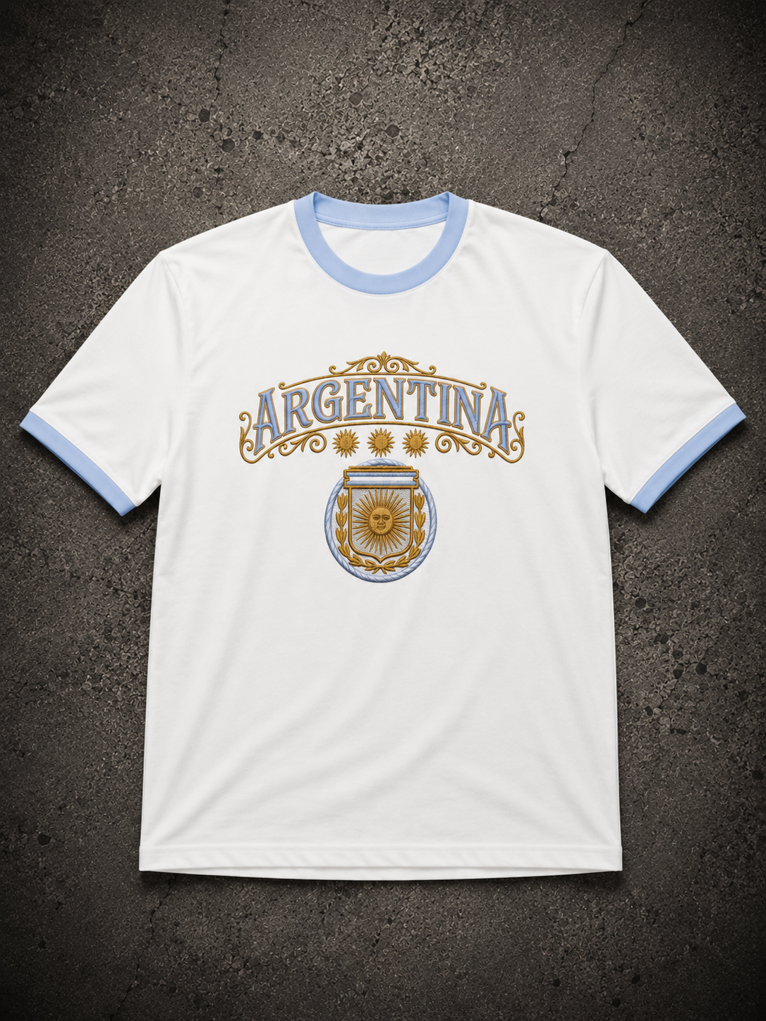 ARGENTINA World Cup Ringer t-shirt