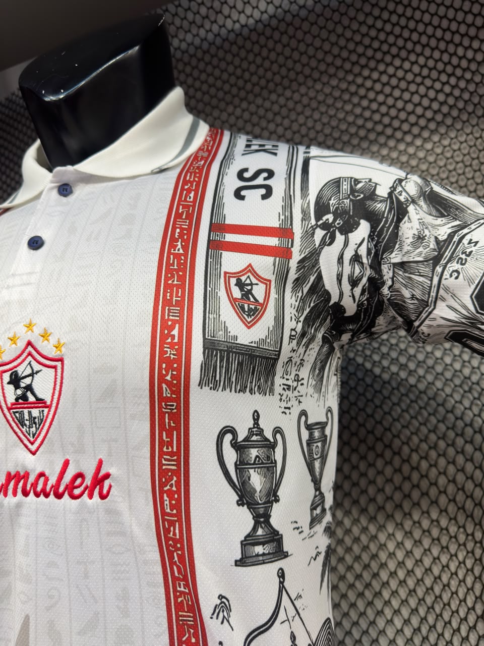 تيشيرت الزمالك التخيلي تطريز 26/27