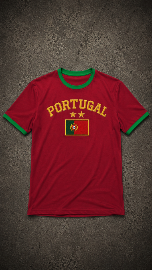 Vintage Portugal Ringer t-shirt