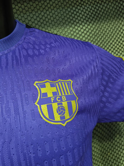 تيشيرت برشلونه البنفسجي 26/27بلاير ايديشن