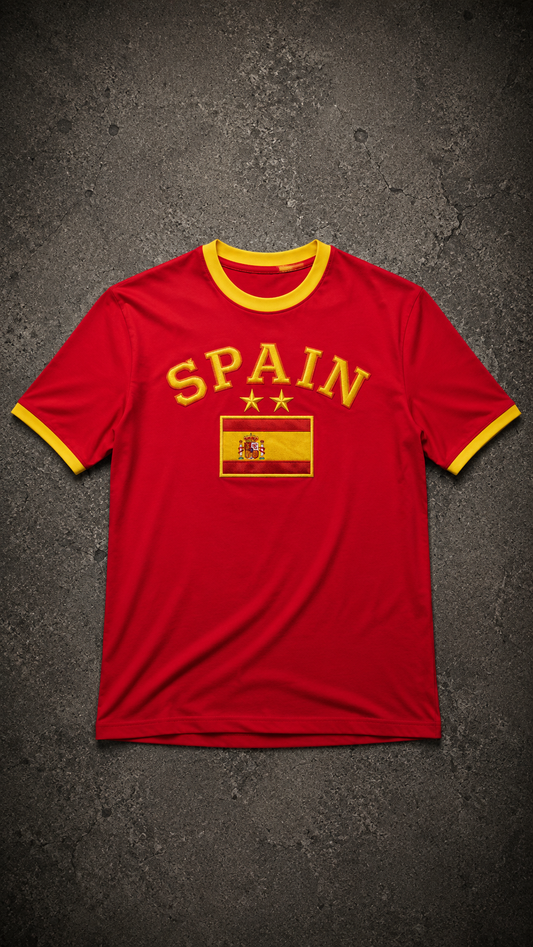 SPAIN World Cup Ringer t-shirt