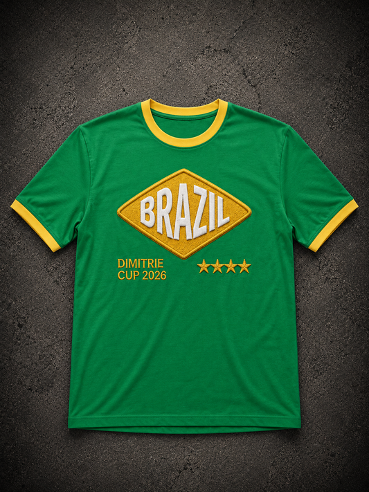 BRAZILWorld Cup Ringer t-shirt