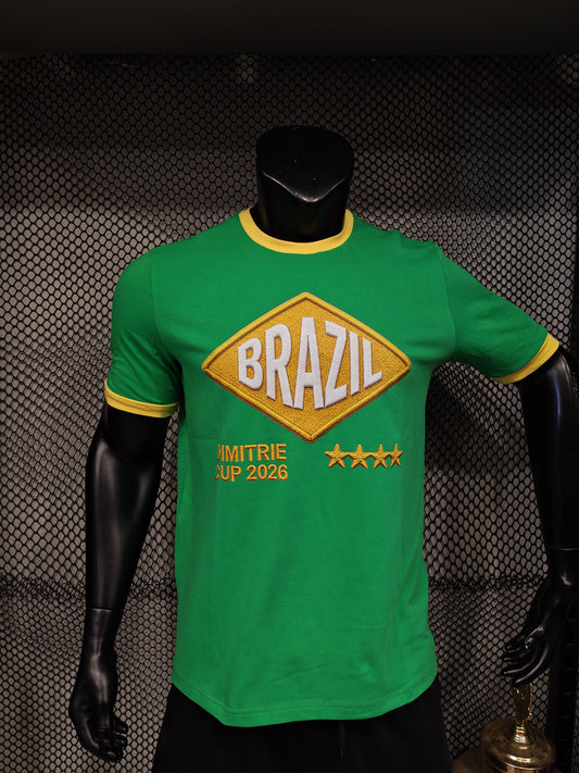 BRAZILWorld Cup Ringer t-shirt