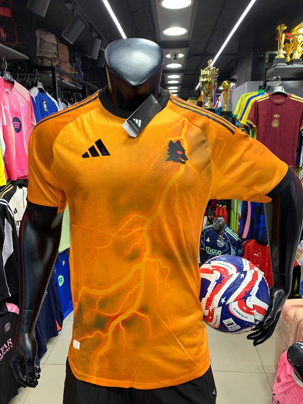 تيشرت AC روما الاحتياطي بلاير ايديشن