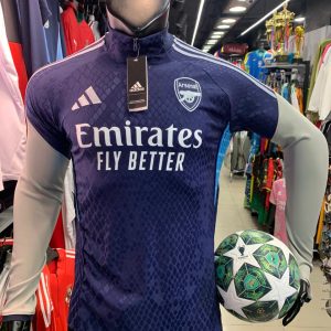 تراك ارسنال كحلي ف رمادي بشعارات تطريز